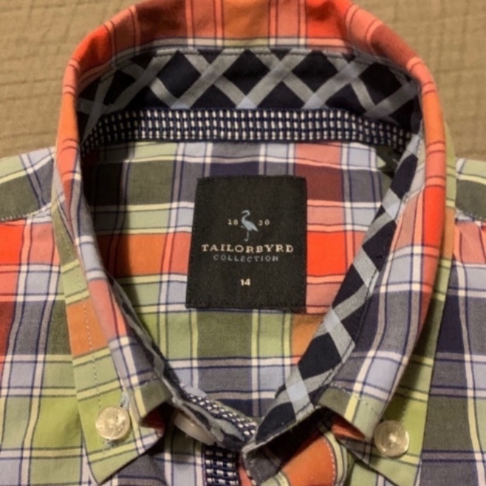Tailorbyrd Collection Boys Long Sleeve Button Down Shirt